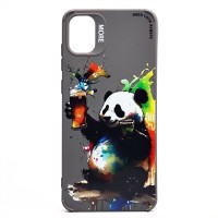 Чехол-накладка для Samsung Galaxy A05 (панда) (серый) - SC335 Чехол-накладка для Samsung Galaxy A05 (панда) (серый) - SC335