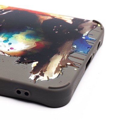 Чехол-накладка для Samsung Galaxy A05 (панда) (серый) - SC335