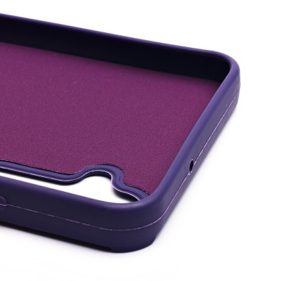 Чехол-накладка для Samsung Galaxy A05s (кот) (фиолетовый) - SC335