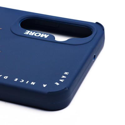 Чехол-накладка для Samsung Galaxy A05s (овечка) (темно-синий) - SC335