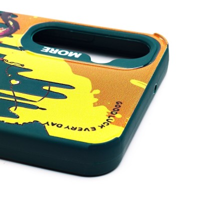 Чехол-накладка для Samsung Galaxy A05s (собака) (темно-зеленый) - SC335