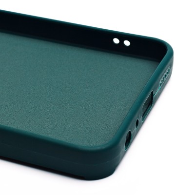 Чехол-накладка для Samsung Galaxy A05s (собака) (темно-зеленый) - SC335