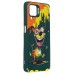 Чехол-накладка для Samsung Galaxy A12 (собака) (темно-зеленый) - SC335