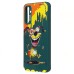 Чехол-накладка для Samsung Galaxy A14 4G (собака) (темно-зеленый) - SC335