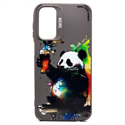 Чехол-накладка для Samsung Galaxy A15 5G (панда) (серый) - SC335 Чехол-накладка для Samsung Galaxy A15 5G (панда) (серый) - SC335