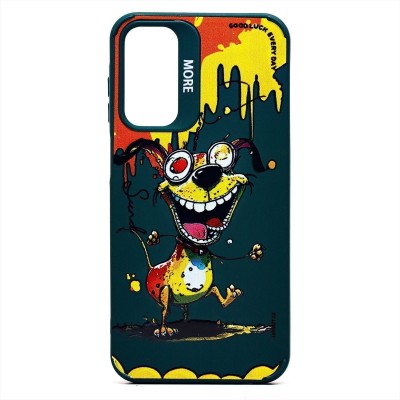 Чехол-накладка для Samsung Galaxy A15 5G (собака) (темно-зеленый) - SC335 Чехол-накладка для Samsung Galaxy A15 5G (собака) (темно-зеленый) - SC335