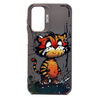 Чехол-накладка для Samsung Galaxy A15 5G (тигр) (серый) - SC335