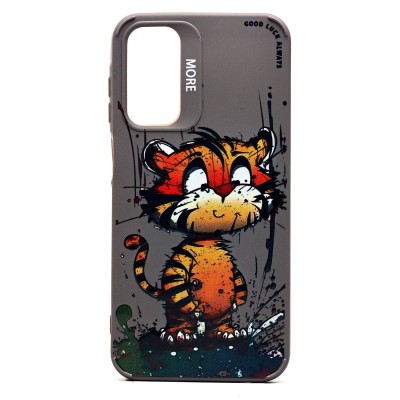 Чехол-накладка для Samsung Galaxy A15 5G (тигр) (серый) - SC335 Чехол-накладка для Samsung Galaxy A15 5G (тигр) (серый) - SC335