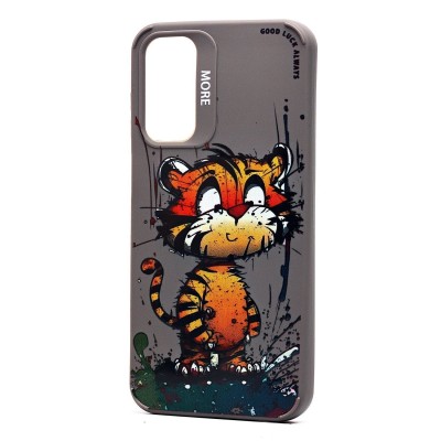 Чехол-накладка для Samsung Galaxy A15 5G (тигр) (серый) - SC335