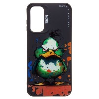 Чехол-накладка для Samsung Galaxy A15 5G (утка) (черный) - SC335