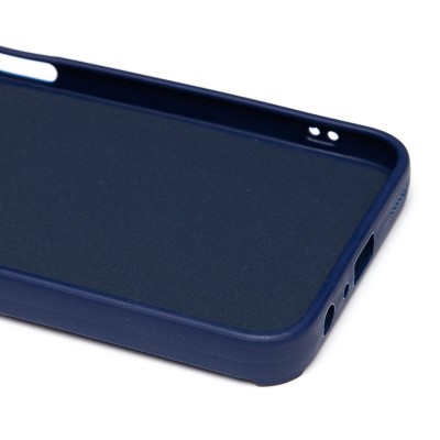 Чехол-накладка для Samsung Galaxy A24 4G (овечка) (темно-синий) - SC335