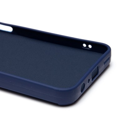 Чехол-накладка для Samsung Galaxy A25 (заяц) (темно-синий) - SC335