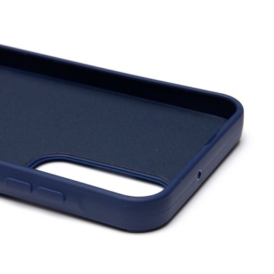 Чехол-накладка для Samsung Galaxy A25 (заяц) (темно-синий) - SC335