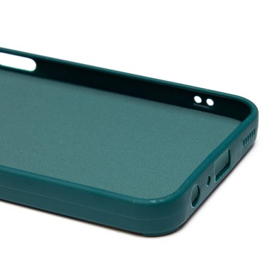 Чехол-накладка для Samsung Galaxy A25 (медведь) (темно-зеленый) - SC335