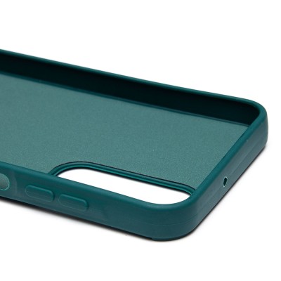 Чехол-накладка для Samsung Galaxy A25 (медведь) (темно-зеленый) - SC335