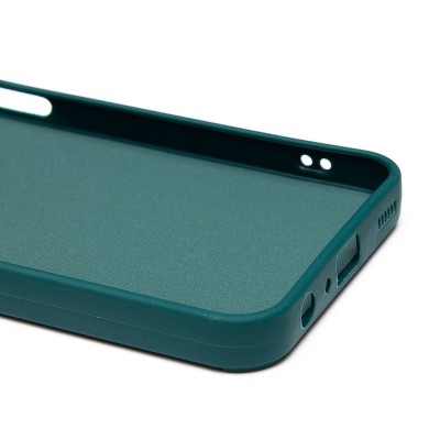 Чехол-накладка для Samsung Galaxy A25 (собака) (темно-зеленый) - SC335