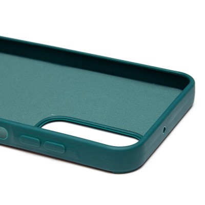 Чехол-накладка для Samsung Galaxy A25 (собака) (темно-зеленый) - SC335