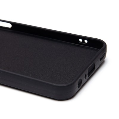 Чехол-накладка для Samsung Galaxy A25 (черный кот) (черный) - SC335