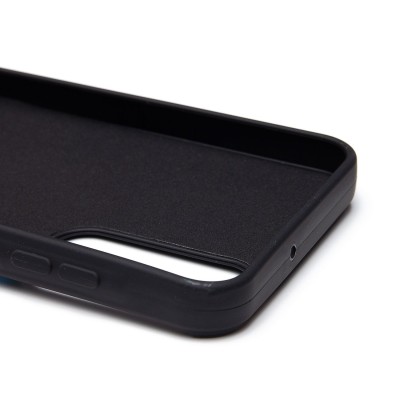 Чехол-накладка для Samsung Galaxy A25 (черный кот) (черный) - SC335