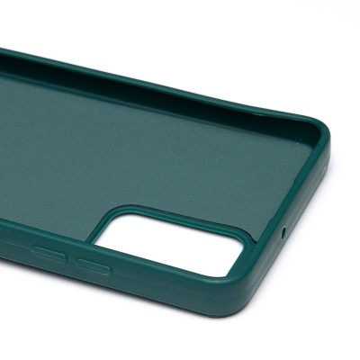 Чехол-накладка для Samsung Galaxy A32 4G (медведь) (темно-зеленый) - SC335