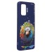Чехол-накладка для Samsung Galaxy A32 4G (овечка) (темно-синий) - SC335