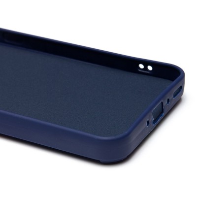 Чехол-накладка для Samsung Galaxy A35 (заяц) (темно-синий) - SC335