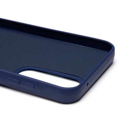 Чехол-накладка для Samsung Galaxy A35 (заяц) (темно-синий) - SC335