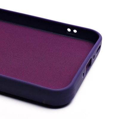 Чехол-накладка для Samsung Galaxy A35 (кот) (фиолетовый) - SC335