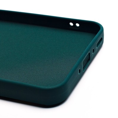 Чехол-накладка для Samsung Galaxy A35 (медведь) (темно-зеленый) - SC335