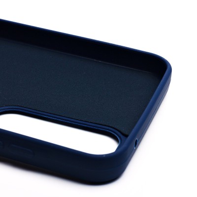 Чехол-накладка для Samsung Galaxy A35 (овечка) (темно-синий) - SC335