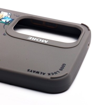 Чехол-накладка для Samsung Galaxy A35 (панда) (серый) - SC335