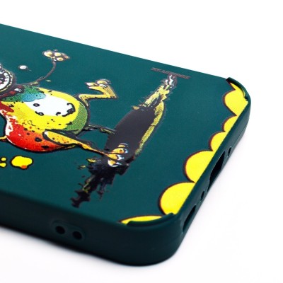 Чехол-накладка для Samsung Galaxy A35 (собака) (темно-зеленый) - SC335