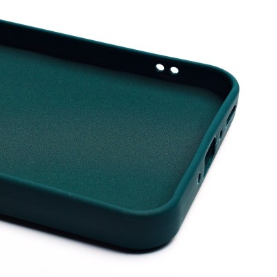 Чехол-накладка для Samsung Galaxy A35 (собака) (темно-зеленый) - SC335