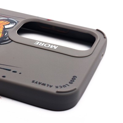 Чехол-накладка для Samsung Galaxy A35 (тигр) (серый) - SC335