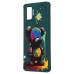 Чехол-накладка для Samsung Galaxy A51 4G (медведь) (темно-зеленый) - SC335 Чехол-накладка для Samsung Galaxy A51 4G (медведь) (темно-зеленый) - SC335