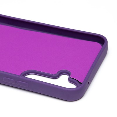 Чехол-накладка для Samsung Galaxy A54 (кот) (фиолетовый) - SC335