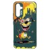 Чехол-накладка для Samsung Galaxy A54 (собака) (темно-зеленый) - SC335