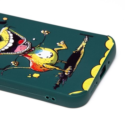 Чехол-накладка для Samsung Galaxy A54 (собака) (темно-зеленый) - SC335 Чехол-накладка для Samsung Galaxy A54 (собака) (темно-зеленый) - SC335