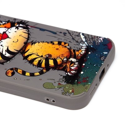 Чехол-накладка для Samsung Galaxy A54 (тигр) (серый) - SC335 Чехол-накладка для Samsung Galaxy A54 (тигр) (серый) - SC335