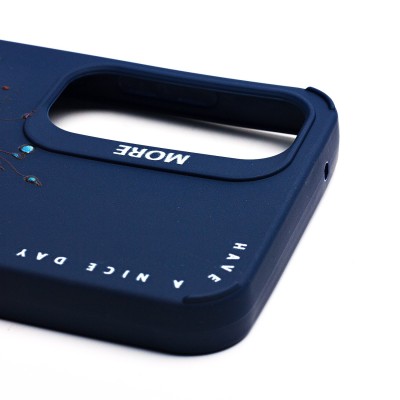 Чехол-накладка для Samsung Galaxy A55 (овечка) (темно-синий) - SC335 Чехол-накладка для Samsung Galaxy A55 (овечка) (темно-синий) - SC335