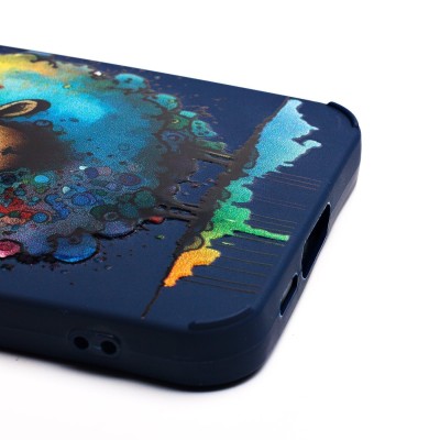 Чехол-накладка для Samsung Galaxy A55 (овечка) (темно-синий) - SC335 Чехол-накладка для Samsung Galaxy A55 (овечка) (темно-синий) - SC335