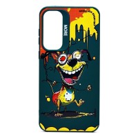 Чехол-накладка для Samsung Galaxy A55 (собака) (темно-зеленый) - SC335 Чехол-накладка для Samsung Galaxy A55 (собака) (темно-зеленый) - SC335