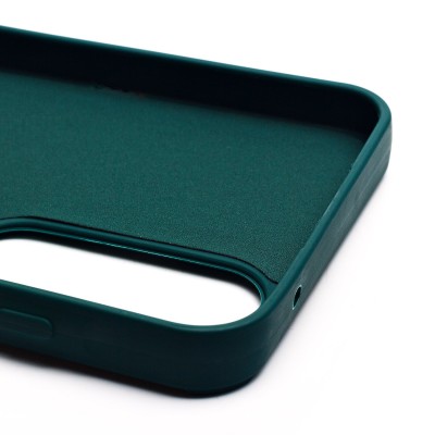 Чехол-накладка для Samsung Galaxy A55 (собака) (темно-зеленый) - SC335 Чехол-накладка для Samsung Galaxy A55 (собака) (темно-зеленый) - SC335