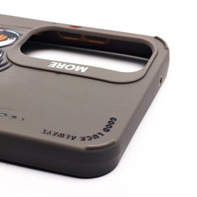 Чехол-накладка для Samsung Galaxy A55 (тигр) (серый) - SC335 Чехол-накладка для Samsung Galaxy A55 (тигр) (серый) - SC335