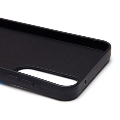 Чехол-накладка для Samsung Galaxy A55 (черный кот) (черный) - SC335 Чехол-накладка для Samsung Galaxy A55 (черный кот) (черный) - SC335