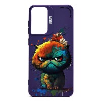 Чехол-накладка для Samsung Galaxy S21FE (кот) (фиолетовый) - SC335 Чехол-накладка для Samsung Galaxy S21FE (кот) (фиолетовый) - SC335