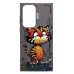 Чехол-накладка для Samsung Galaxy S23 Ultra (тигр) (серый) - SC335