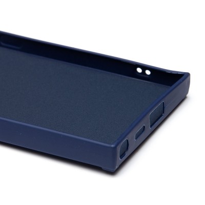 Чехол-накладка для Samsung Galaxy S24 Ultra (заяц) (темно-синий) - SC335