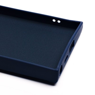 Чехол-накладка для Samsung Galaxy S24 Ultra (овечка) (темно-синий) - SC335