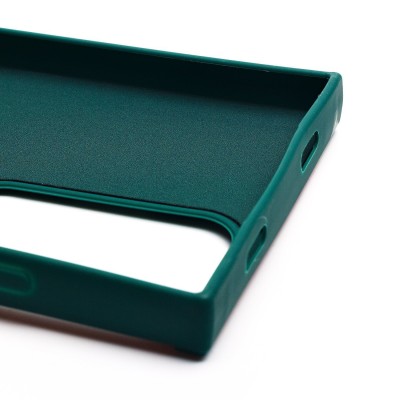 Чехол-накладка для Samsung Galaxy S24 Ultra (собака) (темно-зеленый) - SC335